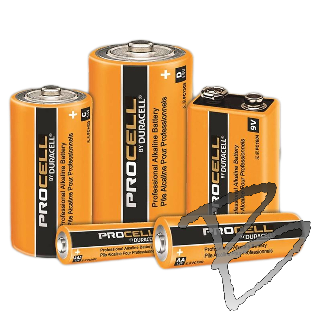 Duracell ProCell Alkaline Batteries Batteries