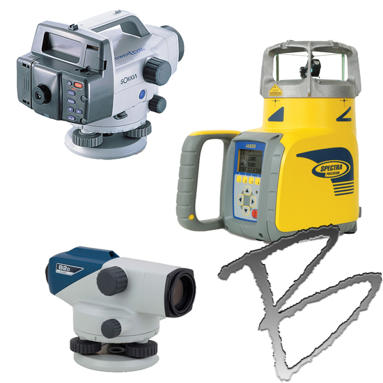 Laser Construction Digital Automatic Levels For Land Surveyors