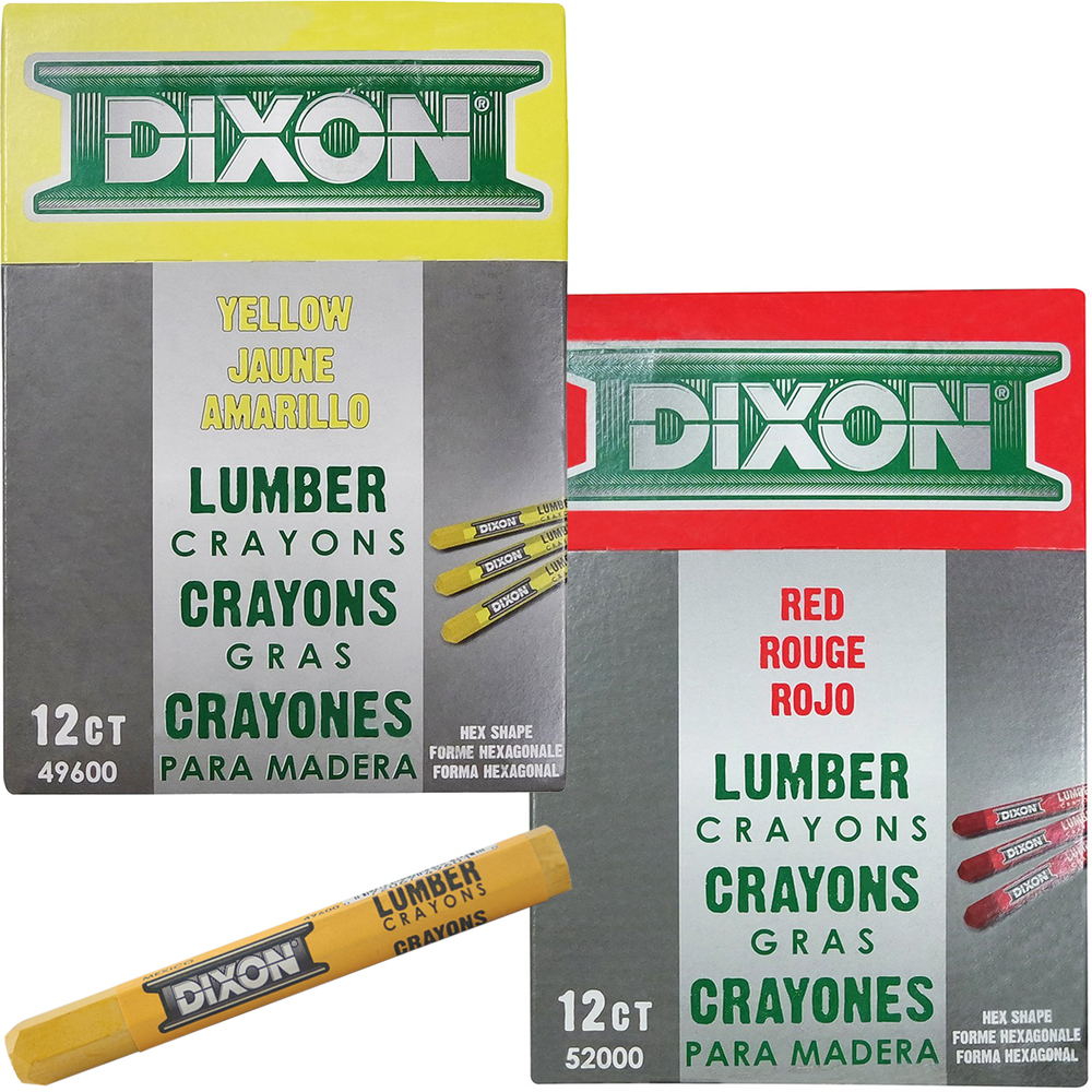 Dixon Lumber Crayon White - Capital Surveying Supplies