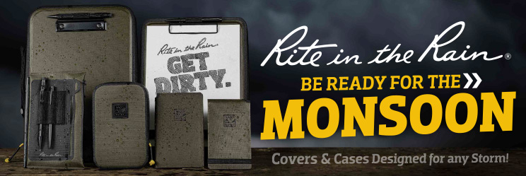 NEW Rite in the Rain Monsoon Products