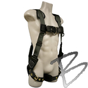 Image FC Stratos Full Body Harness w/ 5 point adj, grommet/tongue buckle leg straps