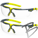 Image Hexarmor Safety Eyewear, VS300 Clear Reader Glasses +1.0/+2.0 - Trushield