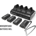 Image Grade Control Products GCP56 GX1000 - 4 Bay Charger Combo Kit