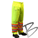 Image Dicke Safety Products ANSI Class E Pants, Solid Top, Mesh Bottom