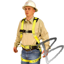 Image FC Full Body Harness w/ shoulder pads & hip positioning D-rings*