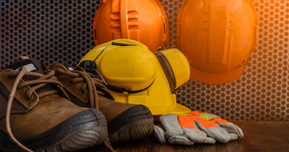 PPE in storage locker