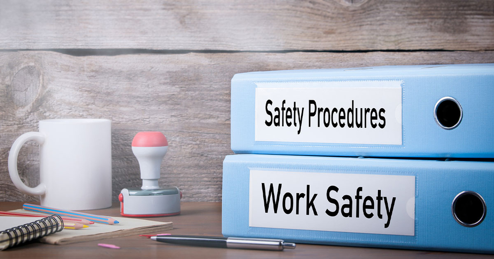 Safety procedures and work safety binders